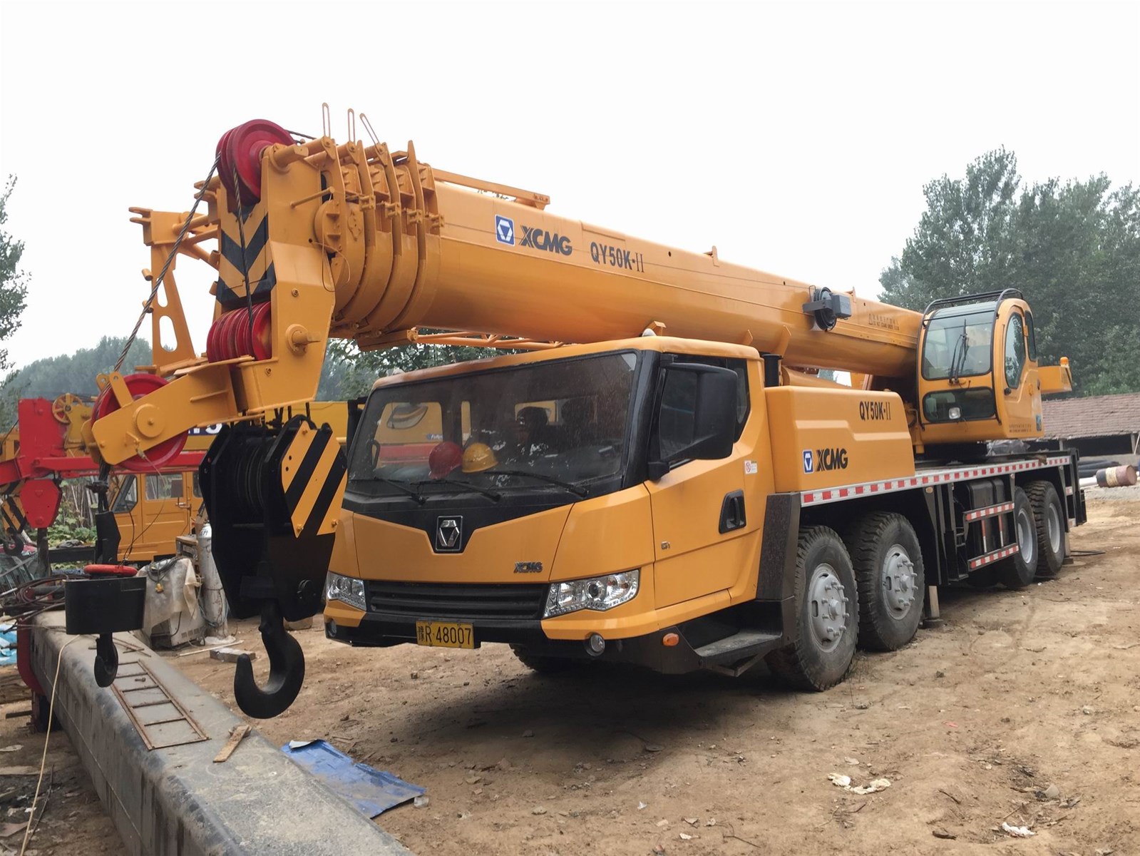 xcmg 50 ton qy50k mobile truck crane