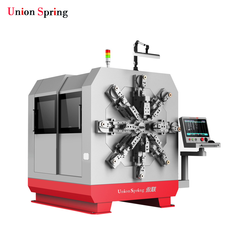 12 Axes Wire Rotating Spring Forming Machine