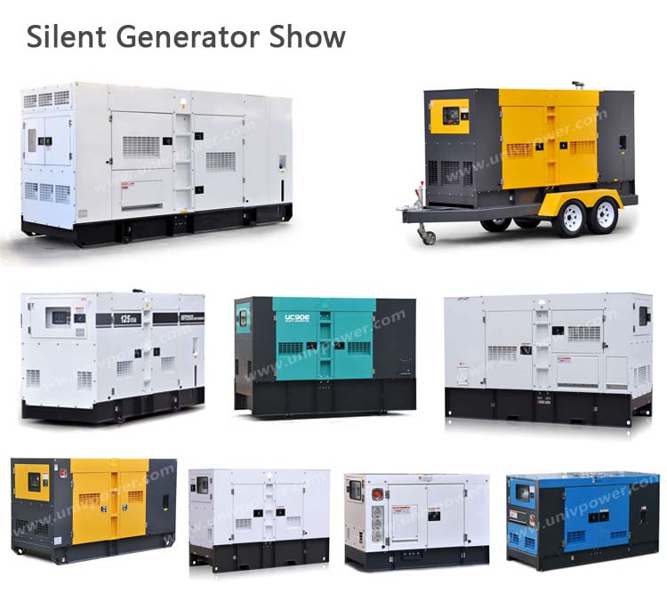 UNIV hot sale Denyo design 10kva small silent diesel generator with cheap price