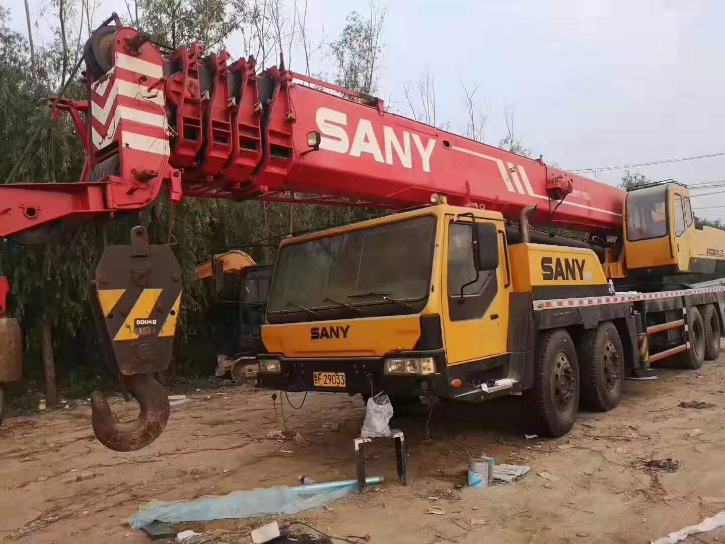 SANY STC750 75 Ton Truck Crane Hydraulic Crane