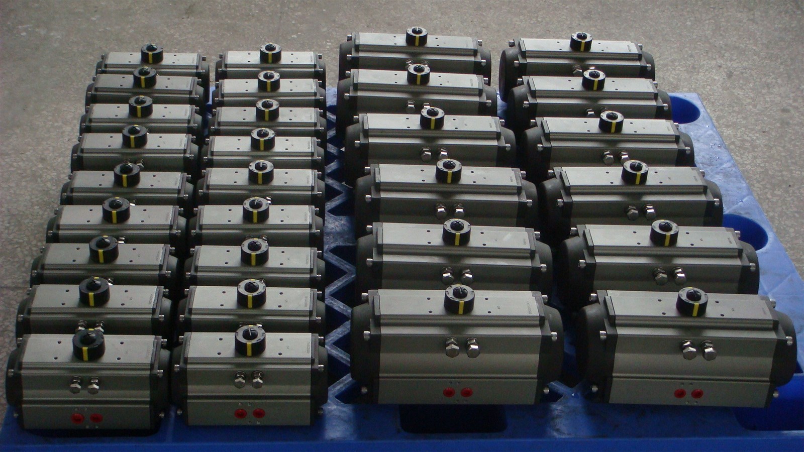 AT63DA ball valve butterfly valve double acting pneumatic actuator