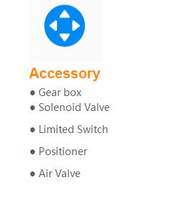 AT63DA ball valve butterfly valve double acting pneumatic actuator