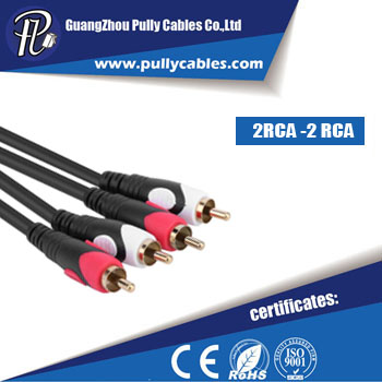 2RCA to 2RCA Cable FORM PULLY CABLE MANUFACTURER