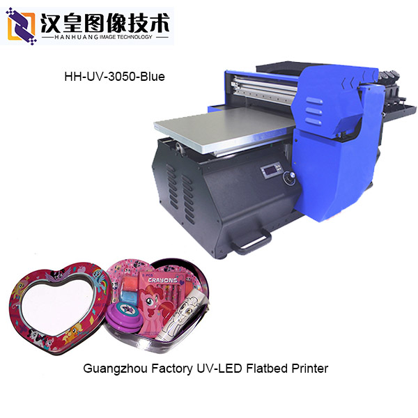 Guangzhou Factory UVLED Flatbed Printer