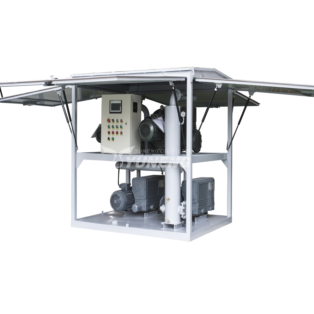 Vacuum Pumping Set For Vacuum Drying In High Voltage Electrical Transformer Vacuum Pumping Set For Vacuum Drying In High Voltage Electrical Transformer