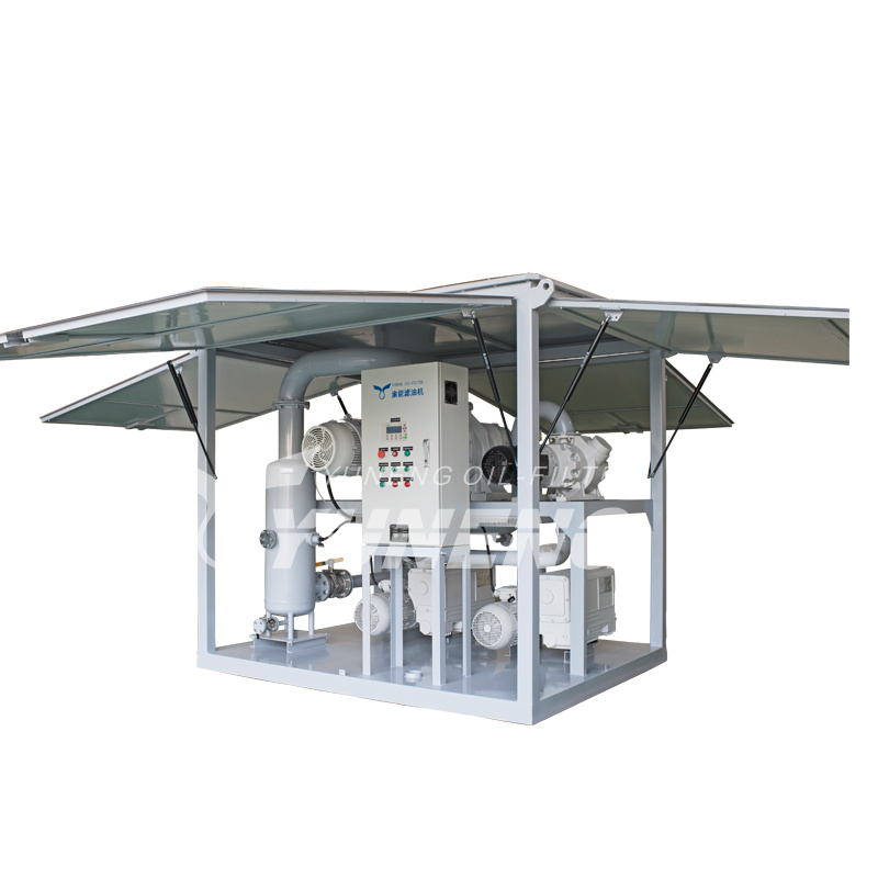 Vacuum Pumping Set For Vacuum Drying In High Voltage Electrical Transformer Vacuum Pumping Set For Vacuum Drying In High Voltage Electrical Transformer