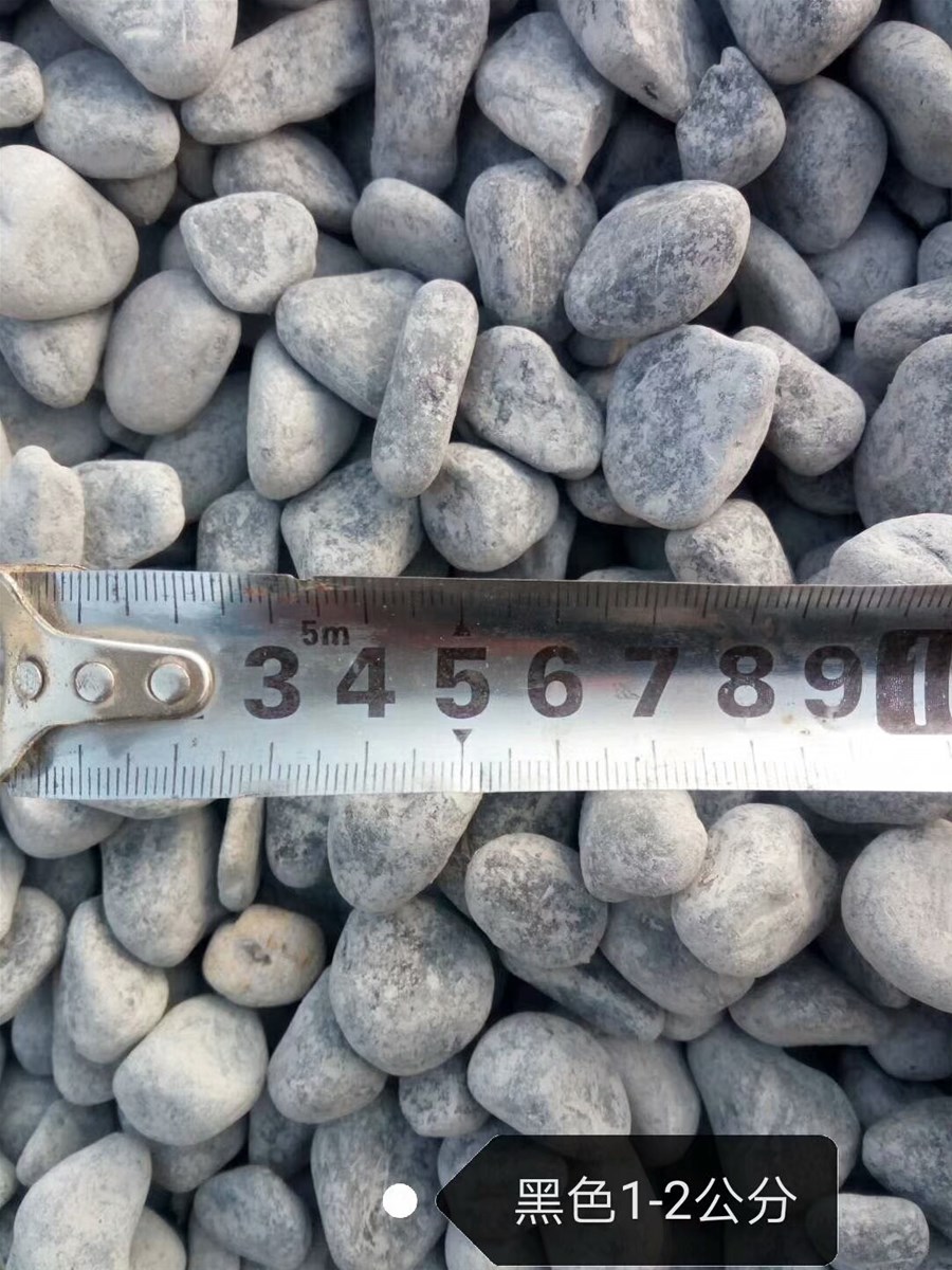 China grey nature machinemade pebble cobble stone garden stone