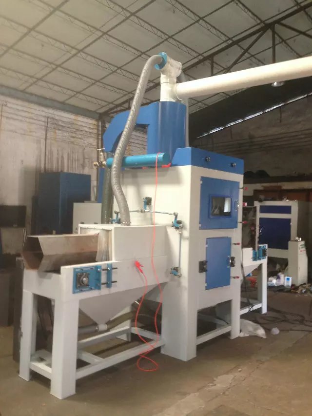 Horizontal Automatic Sandblasting Machine