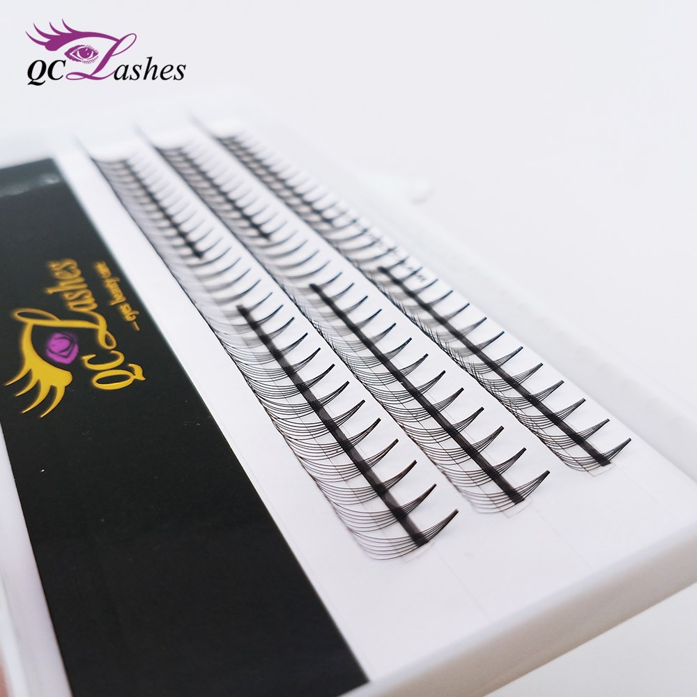 6D 007mm 14mm Volume Fan Eyelash Extensions