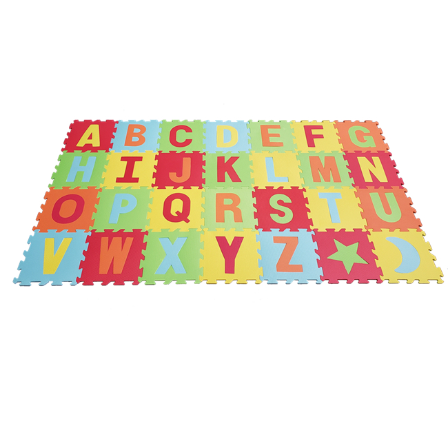 Odorless 12in x 12in 26pcsset Educational EVA Alphabets Interlocking Foam Floor Mat