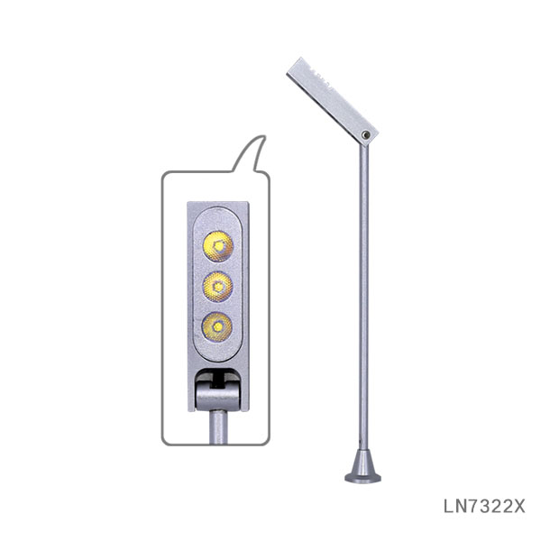 Brightness 1W3W LED standing under cabinet spotlight lamp LN7322X