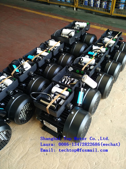 ML series SinglePhase Capacitor Start and Capacitor Run Asynchronous Motors Aluminum Housing TECHTOP motor