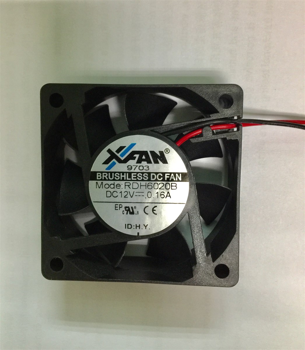 DC fan 60x60x20mm 12V 016A 4000RPM