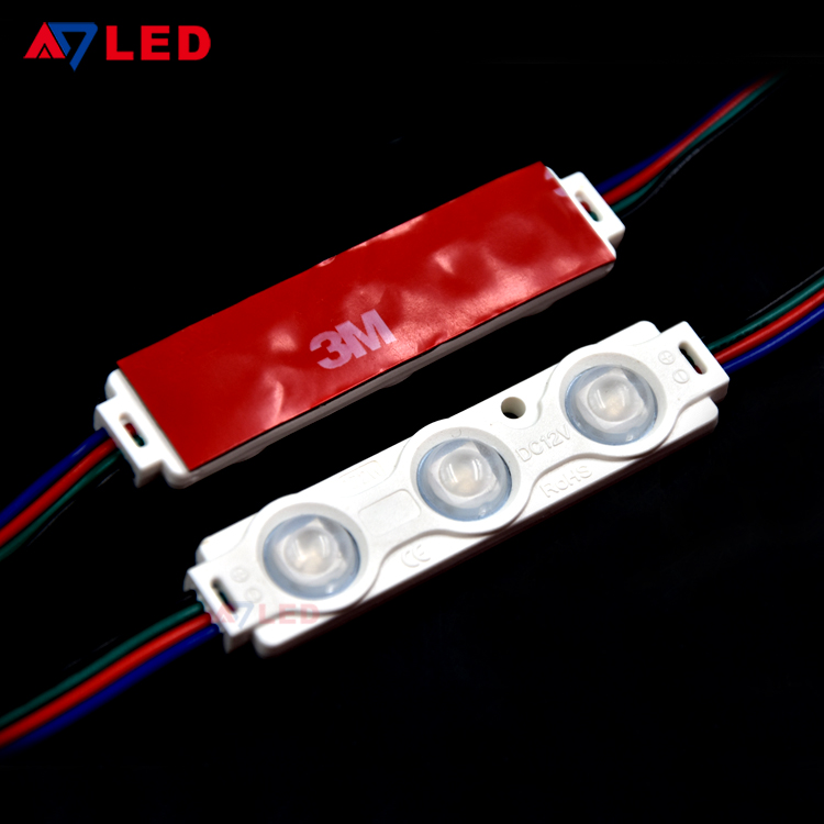 Latest product of 3Leds SMD5050 Injection RGB LED Module