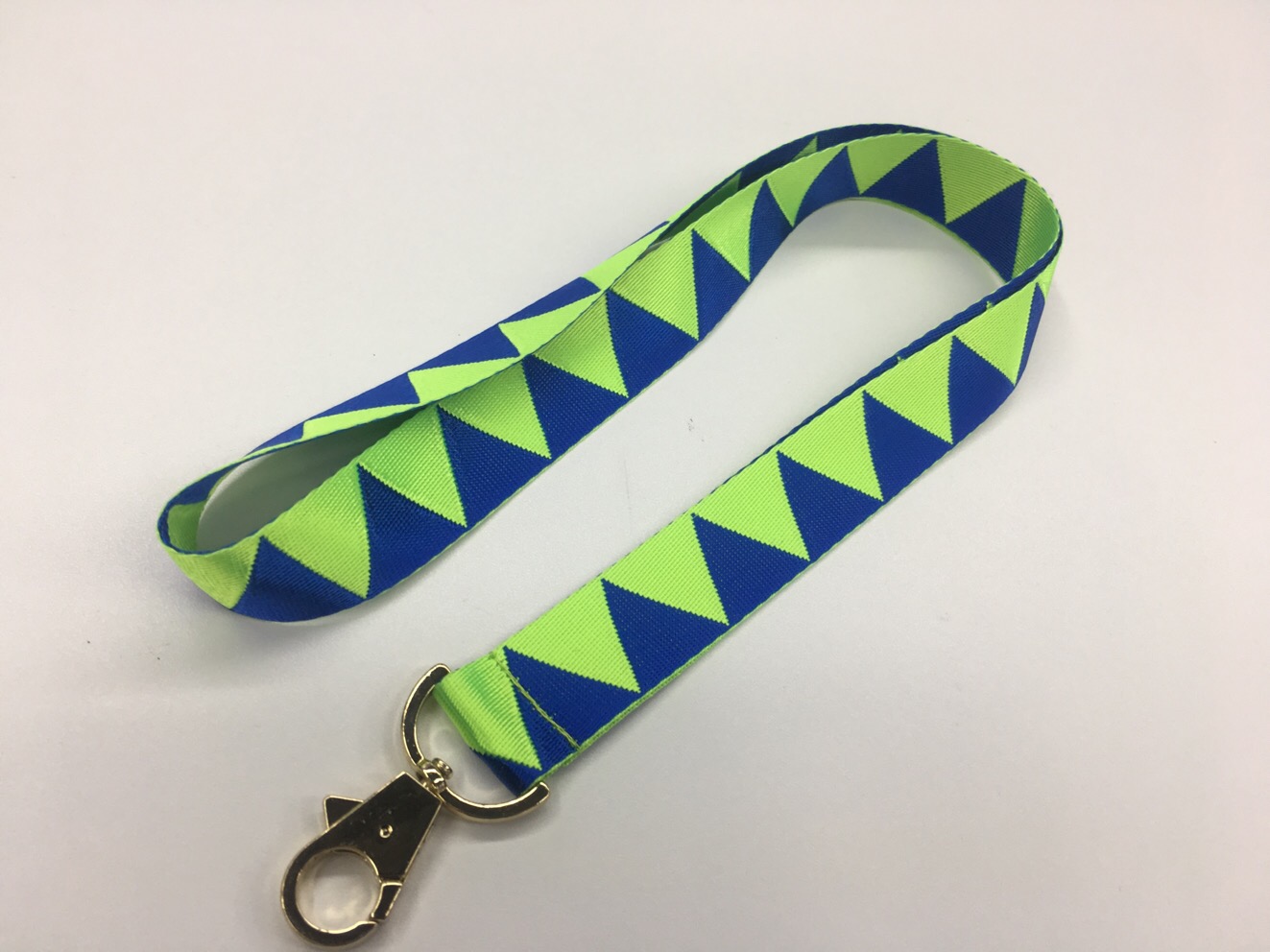 Manufacturer Factory Customized Nylon Lanyard for Keys ID Card Concave Logo Neck Rope