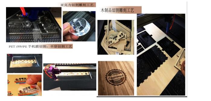 80 100W Rotating 1280 CO2 Laser Cutting Machine for Metal CNC Laser Cutter