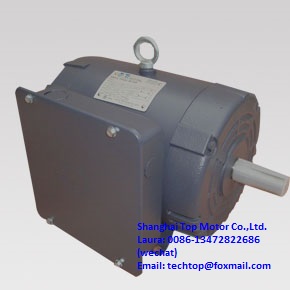 SLD series NEMA Single Phase Rolled Steel Frame ODP Motors TECHTOP motor