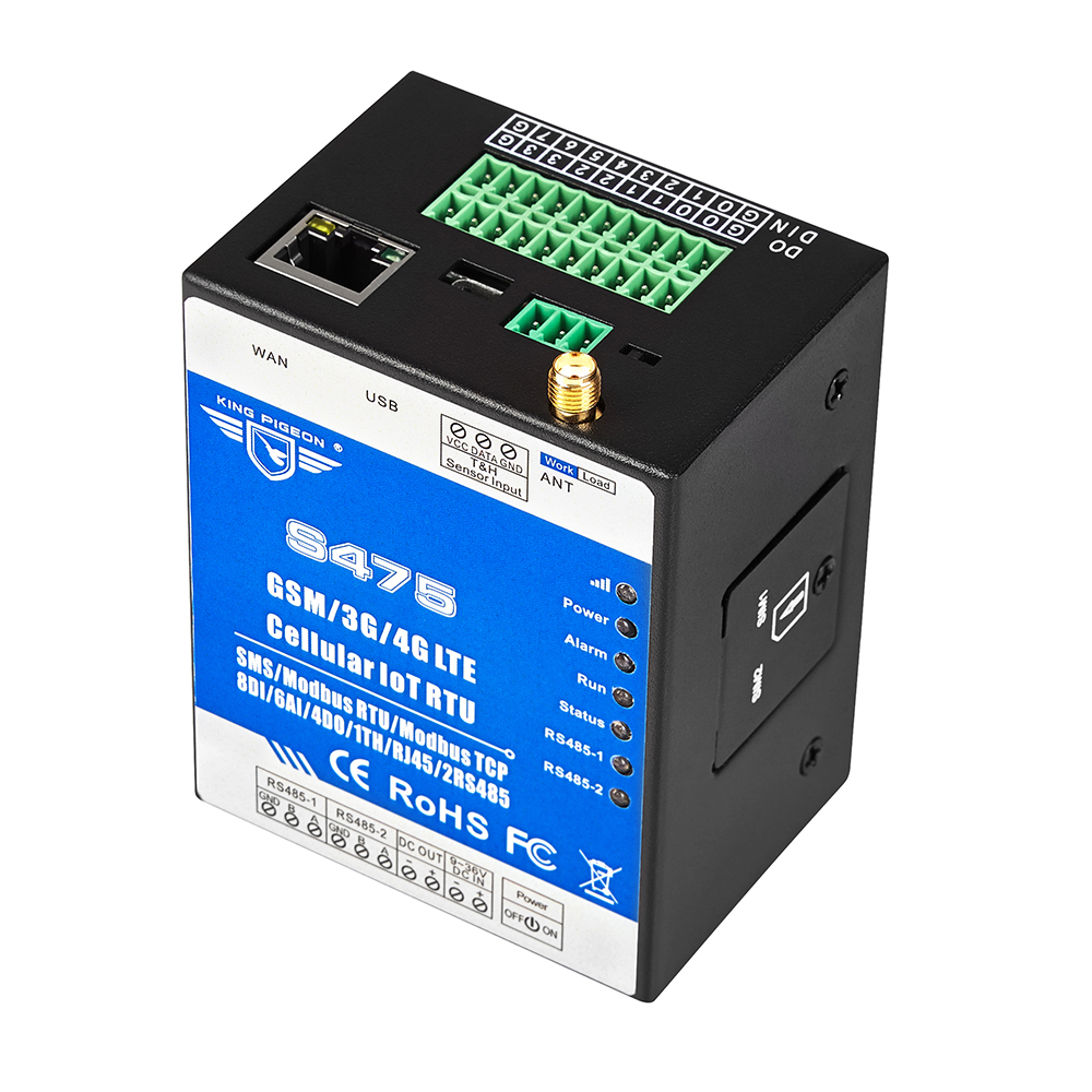 Industrial Modbus Iot RTU Supports Mapping Registers for energy Meters