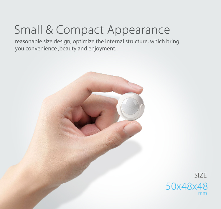 REHENT Tuya wireless battery powered WiFi smart indoor motion sensor light PIR movement detector