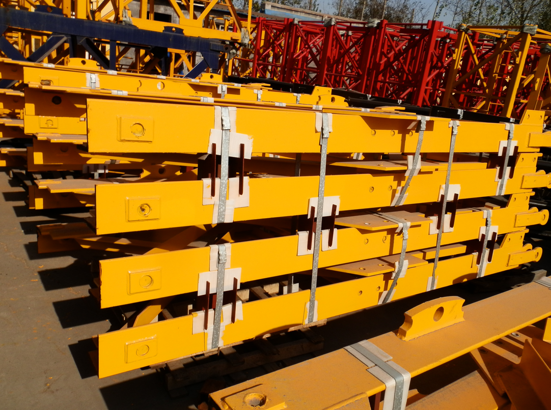 6t TC6010 QTZ80 tower crane topkit type with hammer head VFD frequency motor used in Philippines