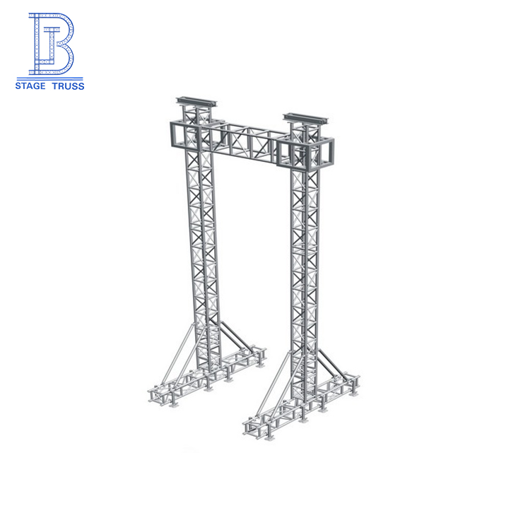 Aluminum Stage Display Lifting Tower Truss for Hanging Truss LED Screen and Speaker