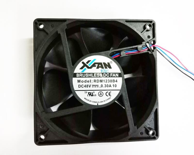 Axial DC fan 120x120x38mm 48V 030A