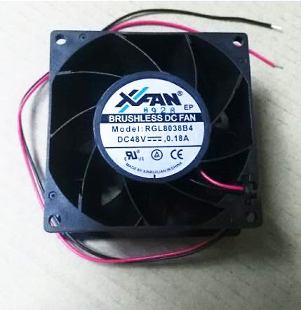DC ventilation fans DC fan 80x80x38mm 48V 018A