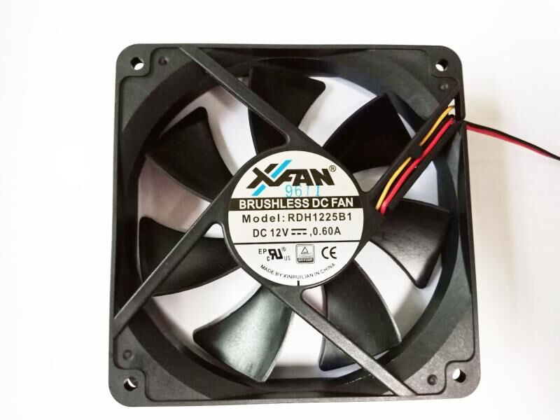 DC Axial Fan 120x120x25mm 12V 060A