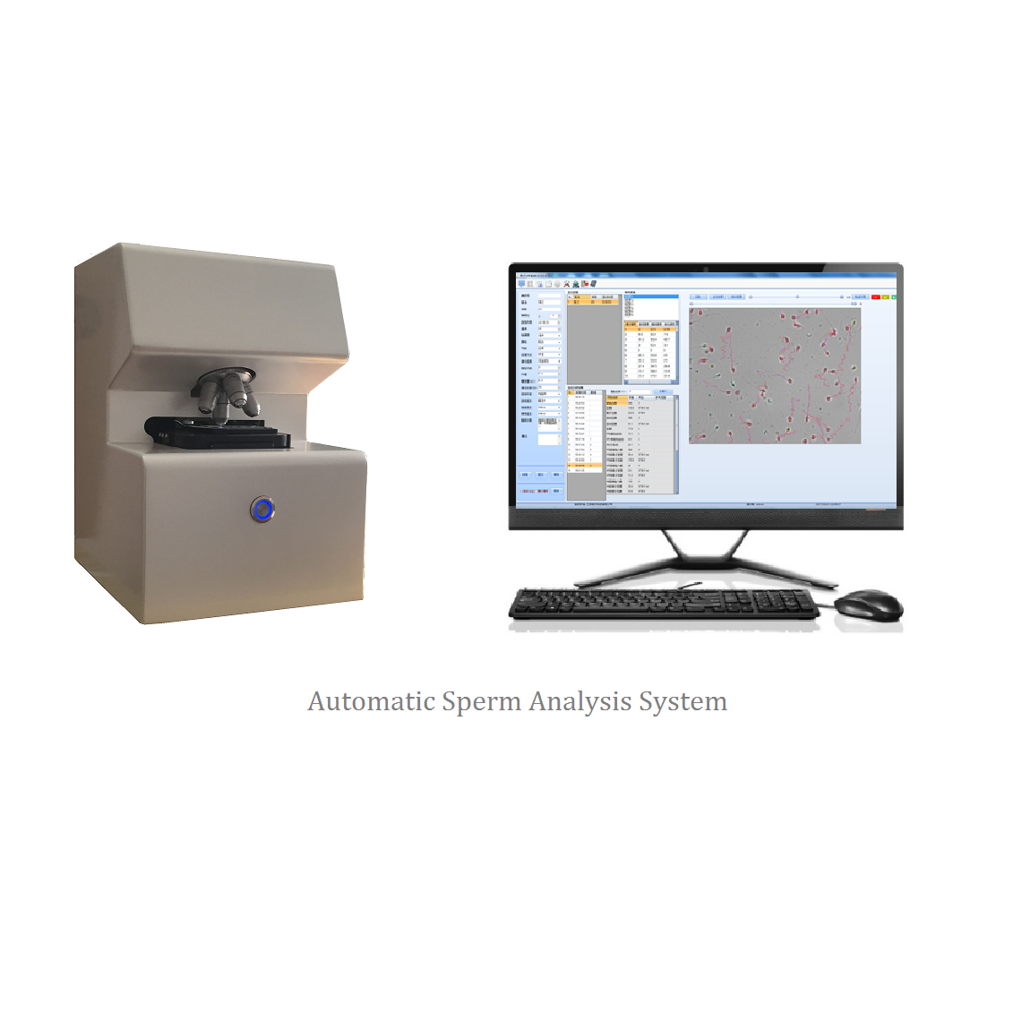 QB300 Fully Automated Sperm Analyzer with advanced microscope