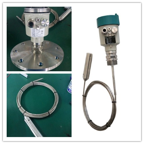 DCRD1000C Series Guided Wave contact cable type Smart Radar Level Meter for Liquids Or Solids