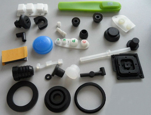 Customized Molded SI Rubber Products Rubber Parts