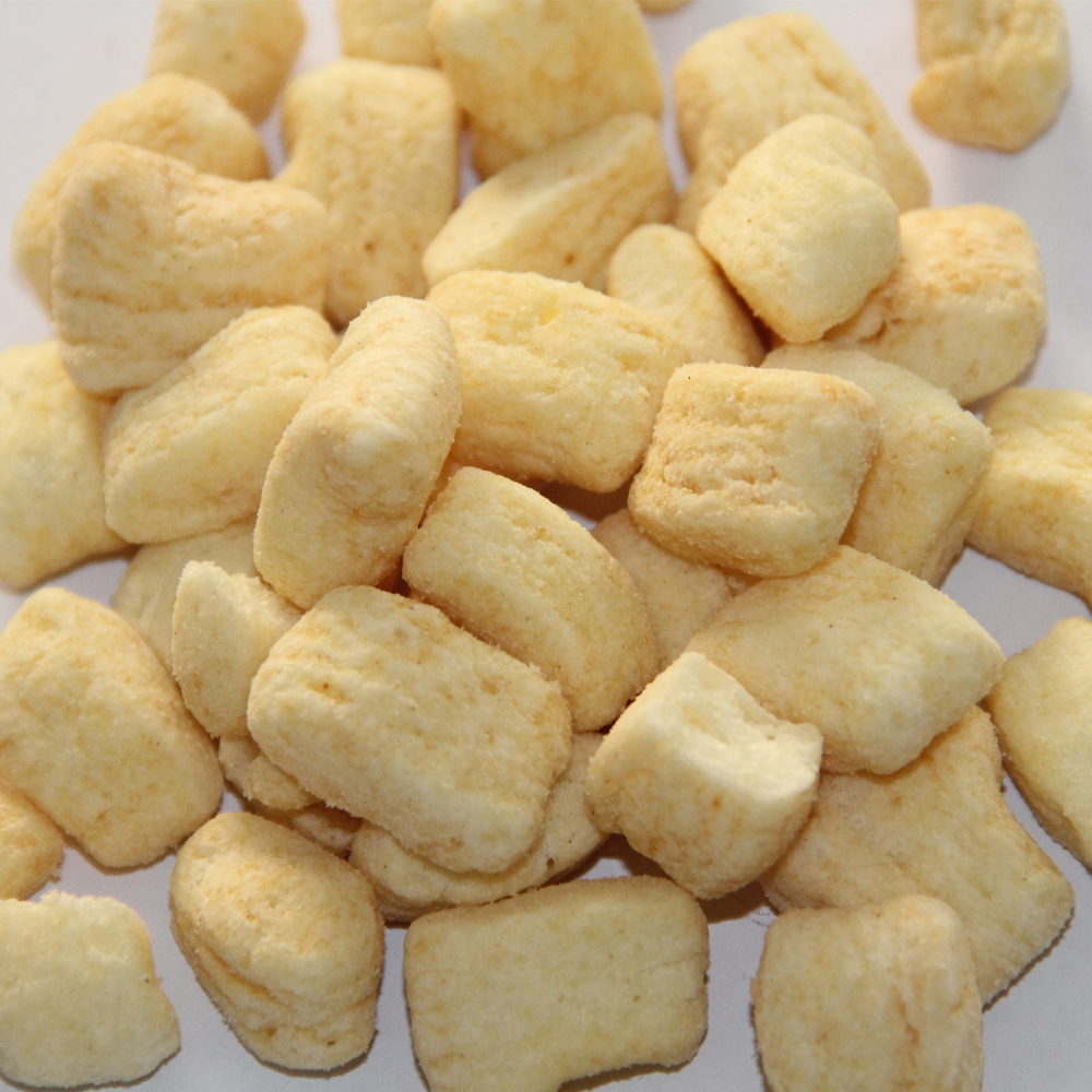 Double screw extruder machine for puff snacks