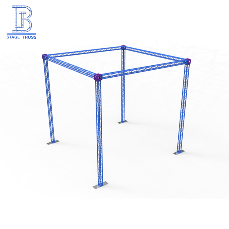 Black Mini Banner Trusses Stand Aluminium Lighting Stage Truss Black Mini Banner Trusses Stand Aluminium Lighting Stage Truss
