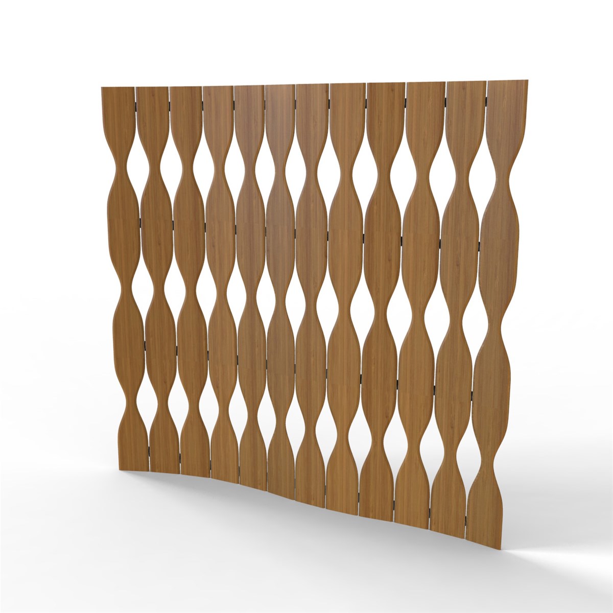 Groovy Solid Bamboo Foldable roll up Screen