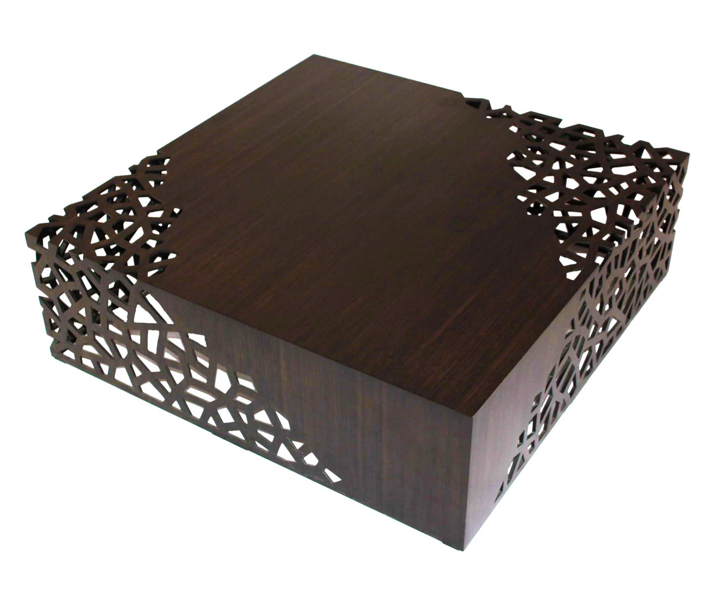 Lace Solid Bamboo carving Coffee Table