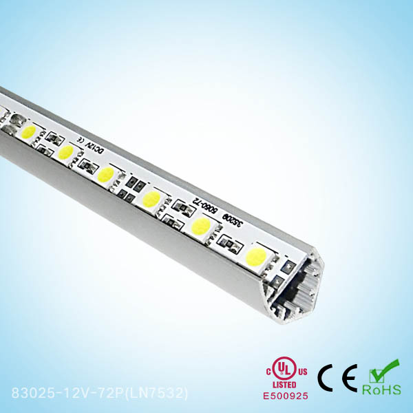 V sharp DC12V led hard strip light bar for displaying LN7532