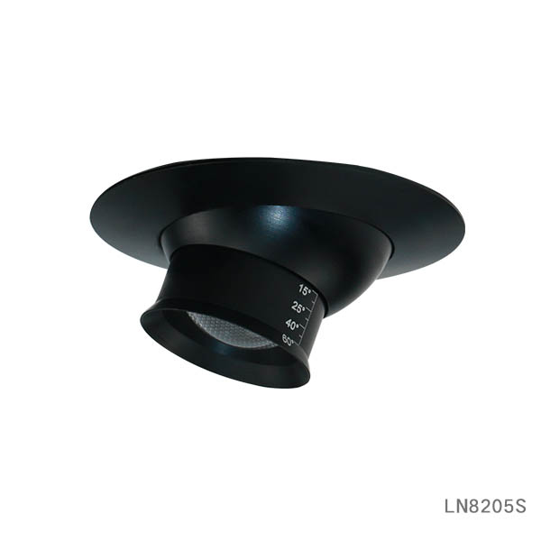 Adjustable focus 6W cob led recessed downlight LN8205S