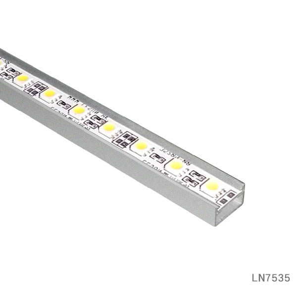 High brightness U sharp DC12V led rigid strip light bar for hotel LN7535X