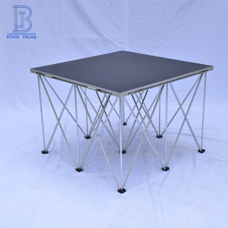 New Aluminum Concert Mobile Stages Platform System Folding Portable Stage