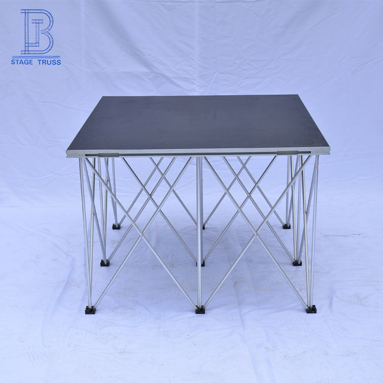 New Aluminum Concert Mobile Stages Platform System Folding Portable Stage