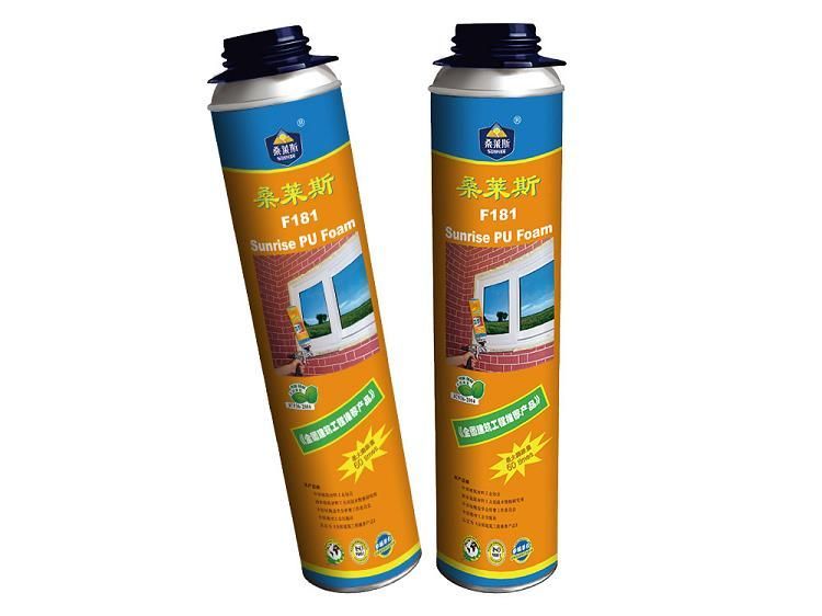 Sunrise F181 All Season Expansion Door and Window Filling Expanding Sealing Spray PU Polyurethane Foam