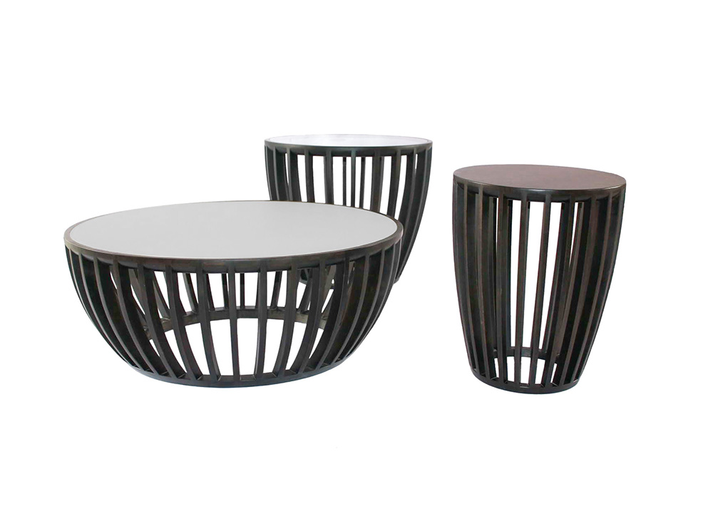 Yuan Solid Bamboo Accent Table