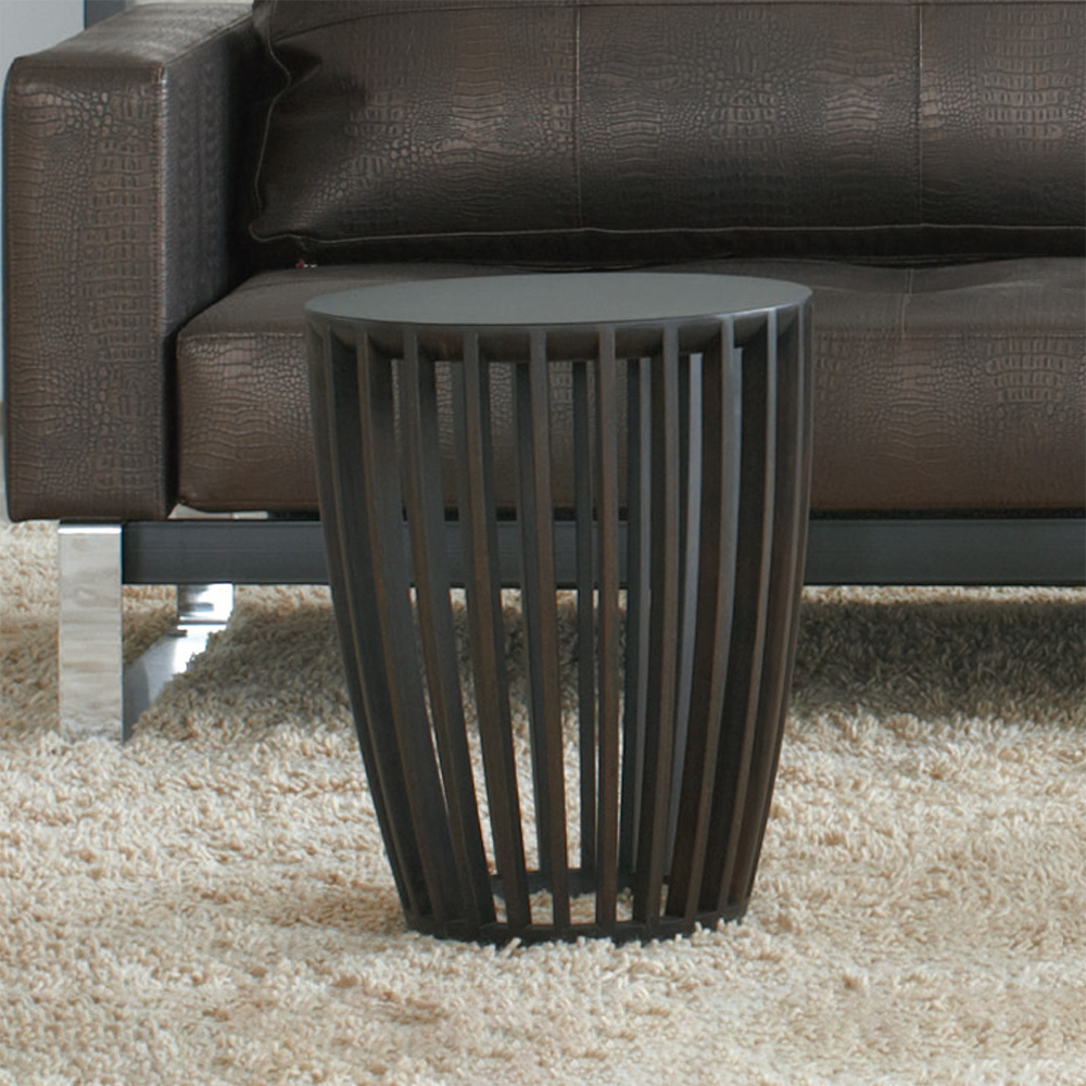Yuan Solid Bamboo Accent Table