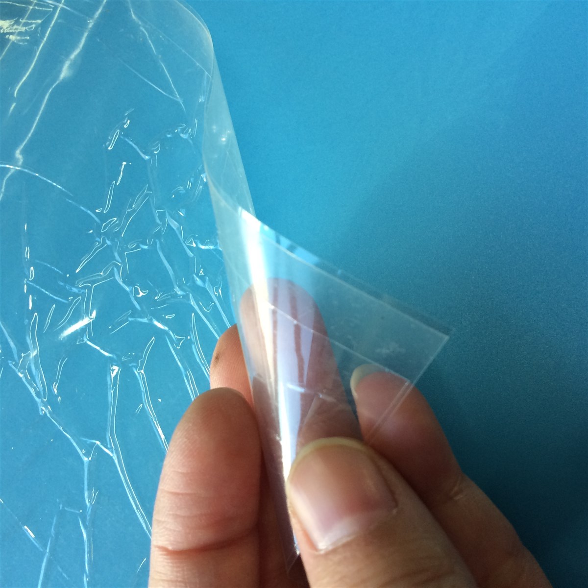 Transparent high temperature resistant silicone rubber sheet