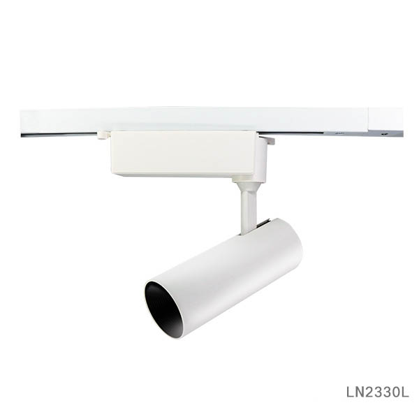 High lumen 30W white LED cob track lights for hotel lighting LN2330L