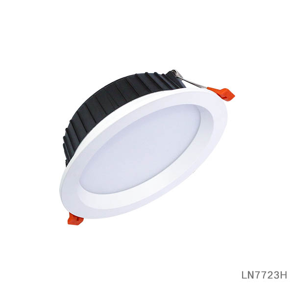 Dimmable 7W12W18W recessed LED ceiling downlight for hotel LN7723H