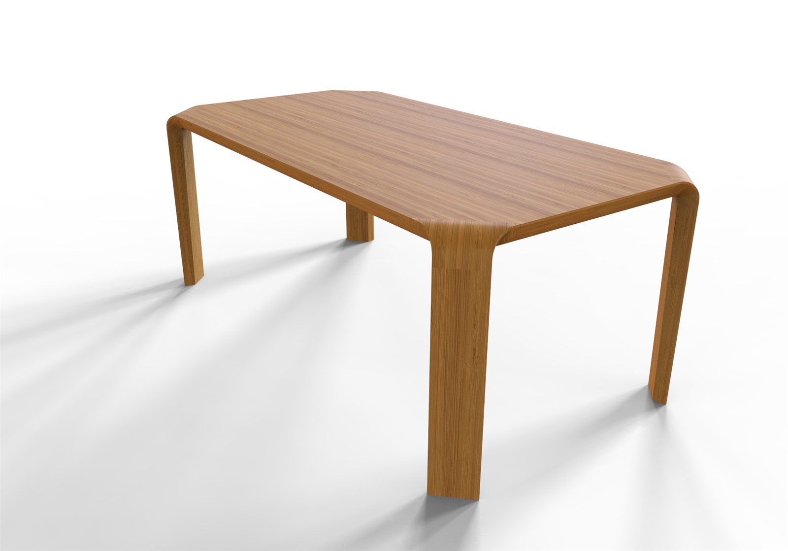 Beverly Solid Bamboo Dining Table