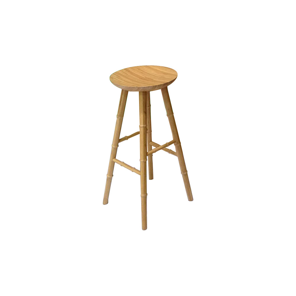 Modern Design Round Bamboo Stool