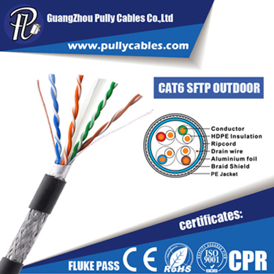 CAT6 SFTP Outdoor cable for network CAT6 SFTP Outdoor cable for network