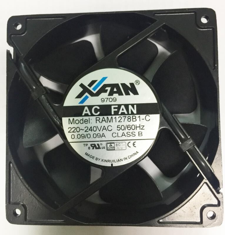 Ventilation fan AC fan 127x127x38mm 220240V 5060HZ